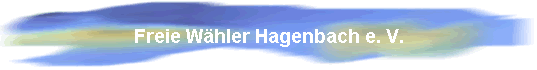 Freie W�hler Hagenbach e. V.